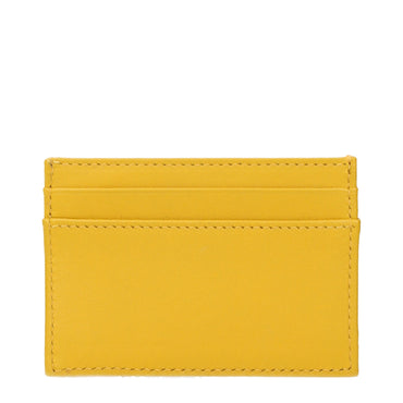 Versace Yellow Leather Cardholder