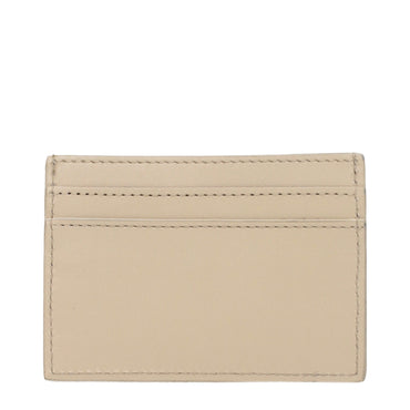 Versace Beige Leather Cardholder