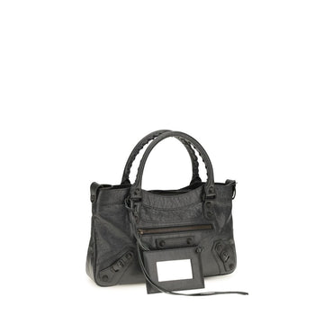 Balenciaga Gray Lamb Ovis Aries Shoulder Bag