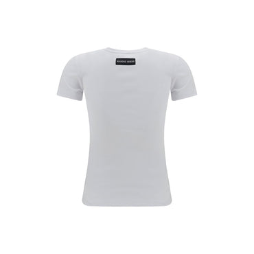 Marine Serre White Cotton T-Shirt