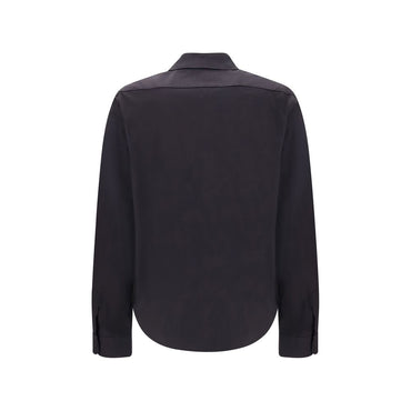 Miu Miu Black Cotton Dress Shirt