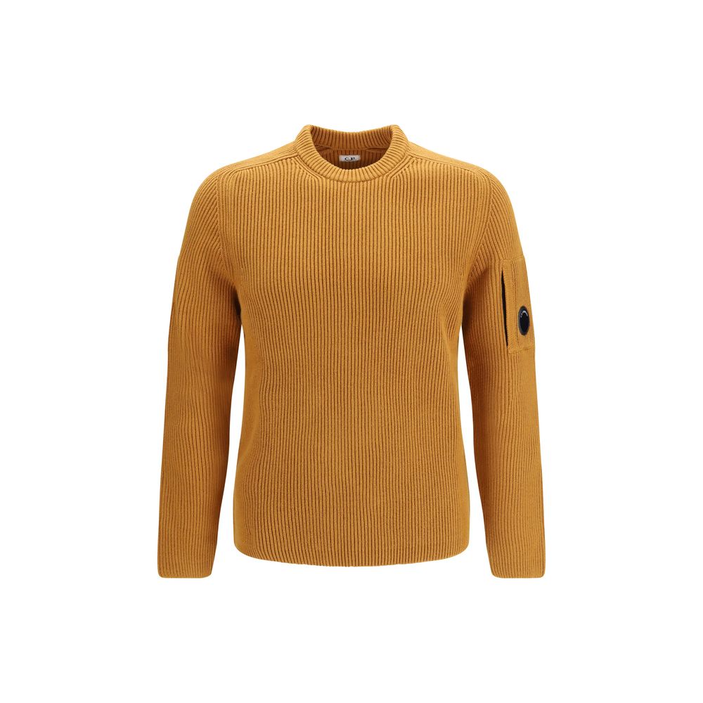 C.P. Company Orange Cotton Sweatshirt
