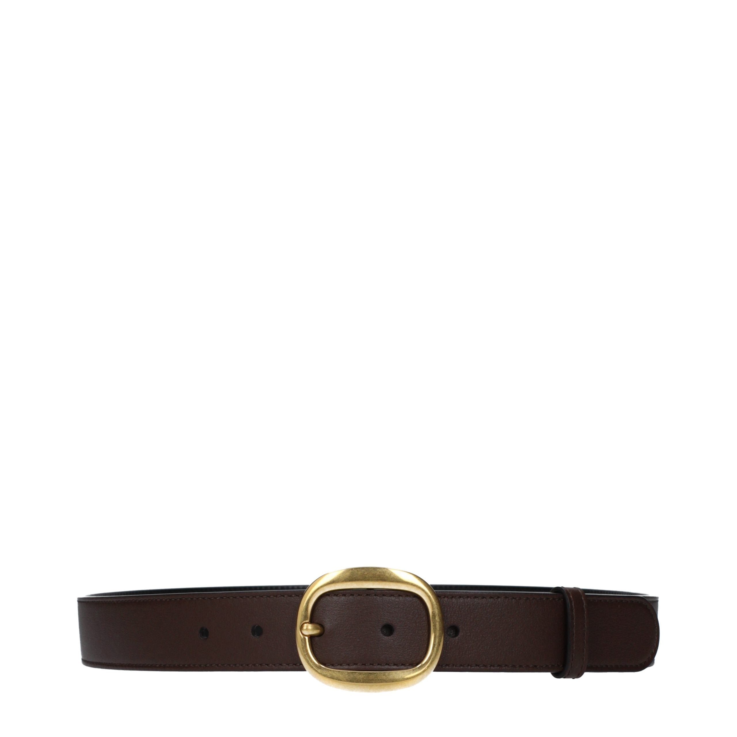 Tom Ford Brown Leather Regular Belt