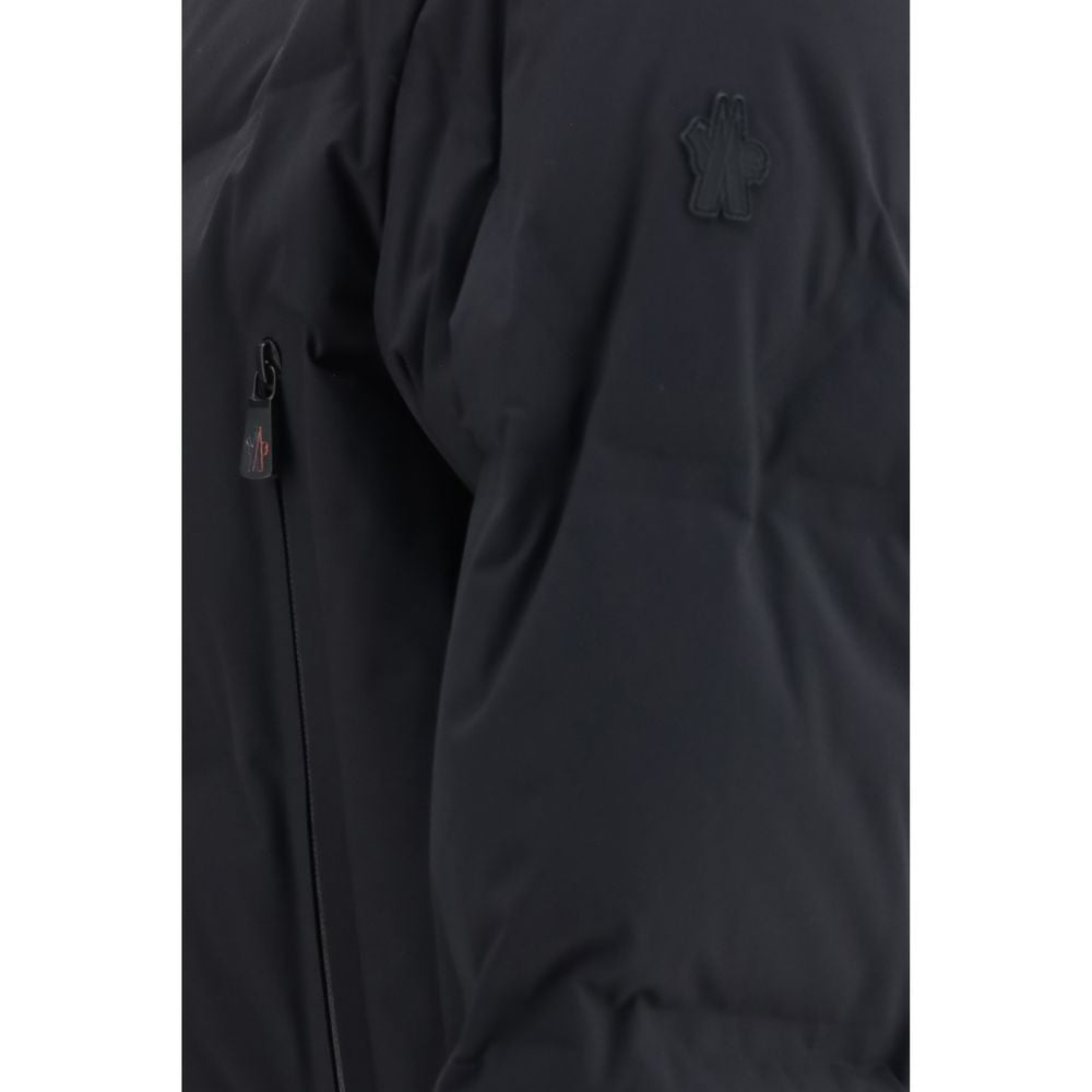 Moncler Grenoble Black Polyamide Full-Length Jacket