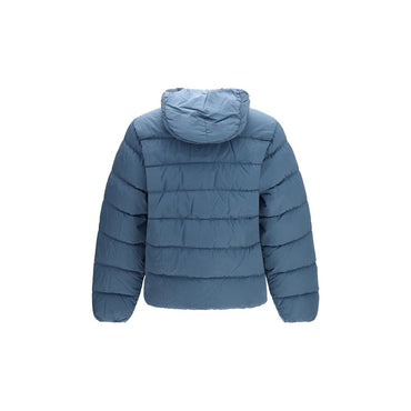 C.P. Company Blue Polyamide Full-Length Jacket