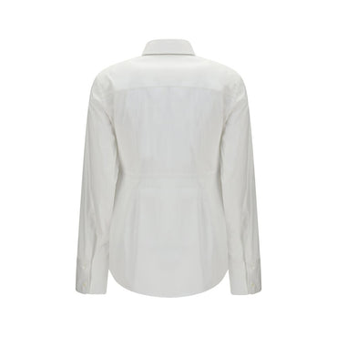 Brunello Cucinelli White Cotton Shirt