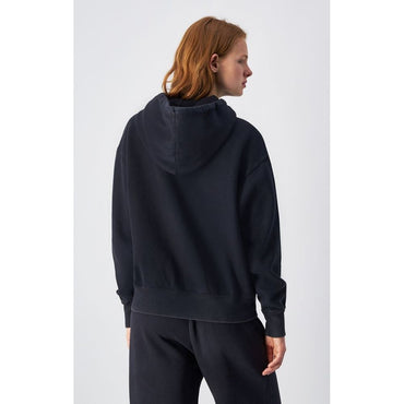 Champion Black Cotton Sweatshirt