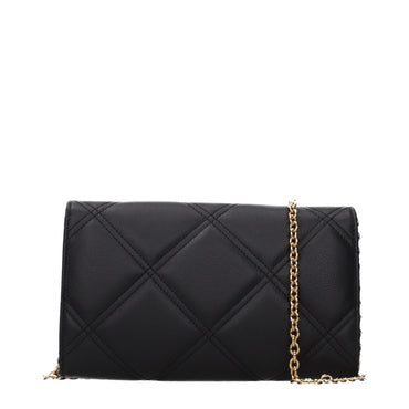 Versace Black Leather Clutch Bag