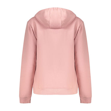 Norway 1963 Rosa Cotton Women Sweatshirt with Zip and Pockets