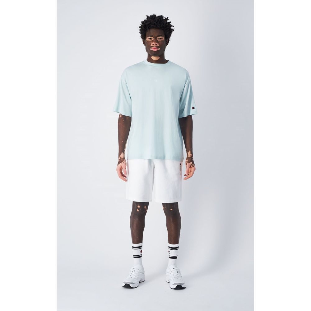 Champion White Cotton Bermuda Shorts