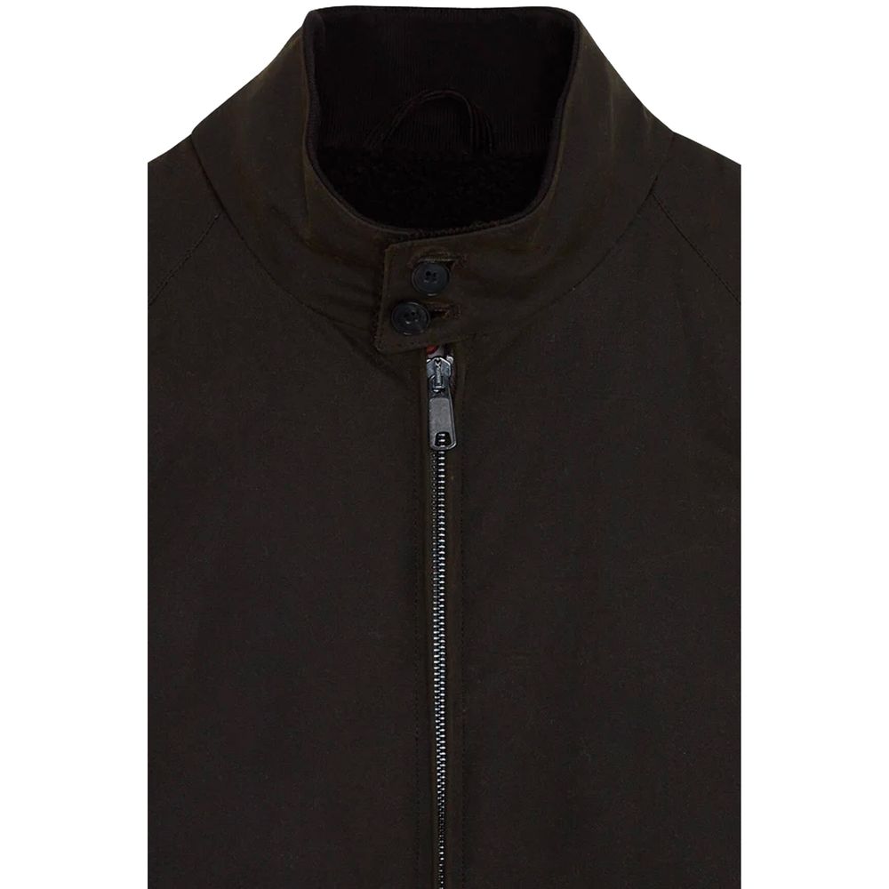 Baracuta Black Cotton Bomber