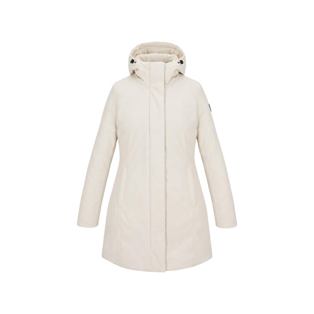 Refrigiwear Cream Polyester Full-Length Jacket
