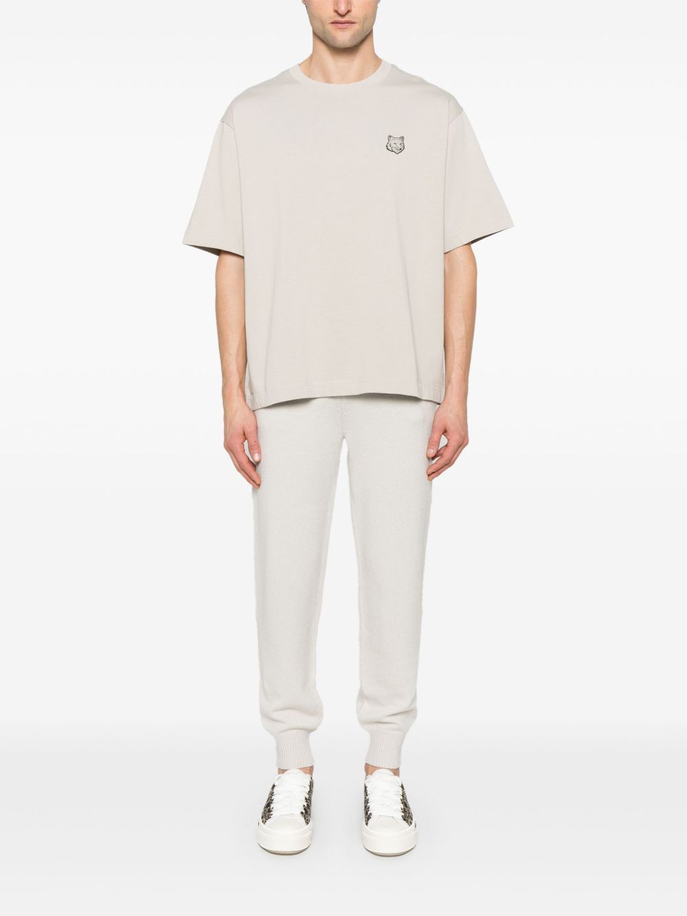 MAISON KITSUNE' T-shirts and Polos Beige