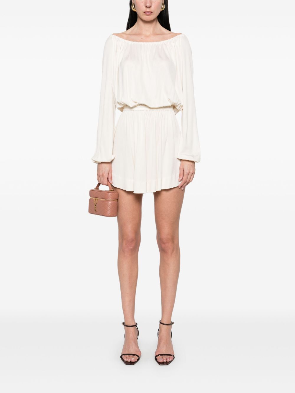 saint laurent white mini dress Saint Laurent Dresses White – Luxury Collections