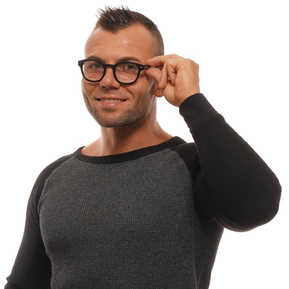 Ermenegildo Zegna Black Men Optical Frames