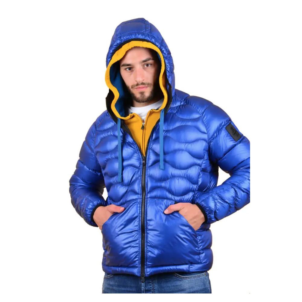 Refrigiwear Blue Nylon Men's Explorer Jacket