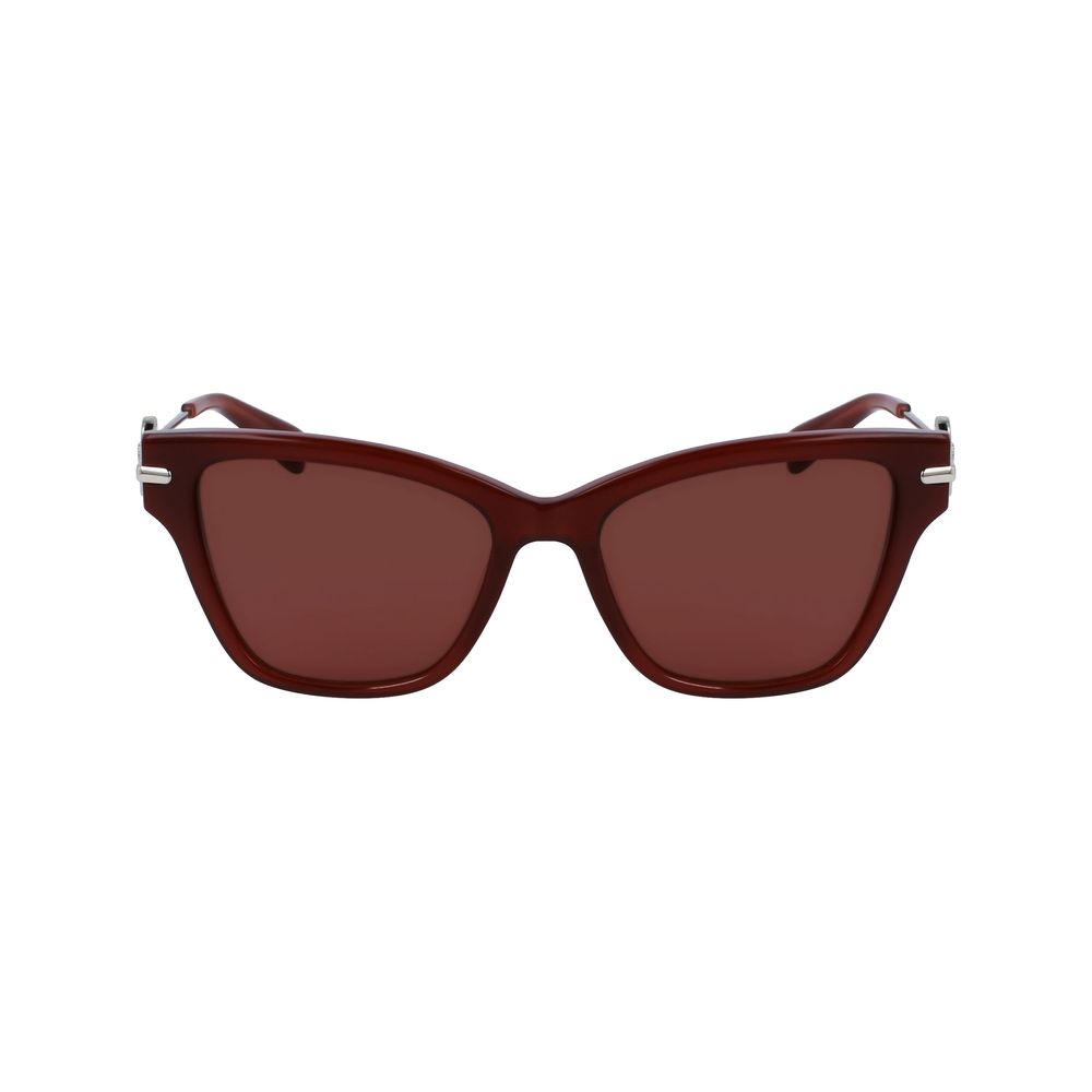 Longchamp Brown Acetate Sunglasses