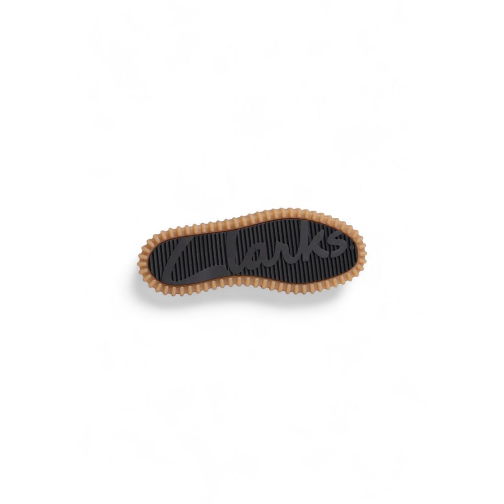 Clarks Black Suede Leather Flat Shoe
