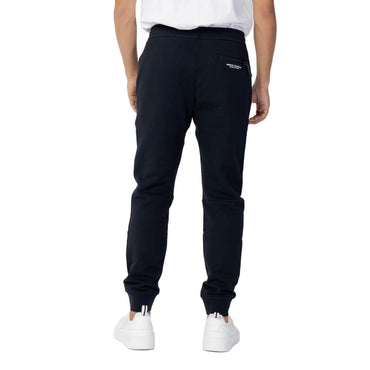 Armani Exchange Blue Cotton Joggers Workout Pant