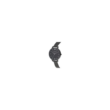 Olivia Burton Black Stainless Steel Watch