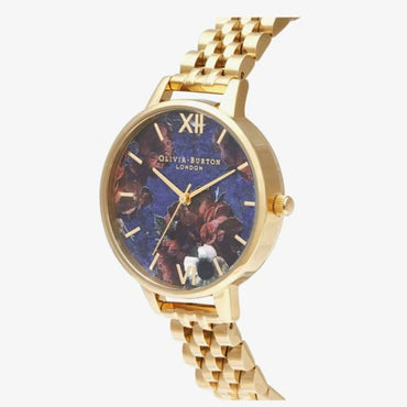 Olivia Burton Gold Stainless Steel Watch