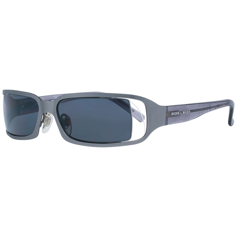 More & More Gray Plastic Plastic Plastic Sunglasses