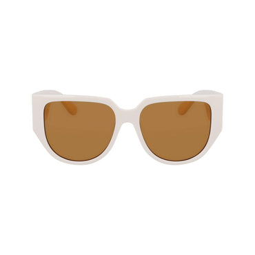 Ferragamo White Bio Injected Sunglasses