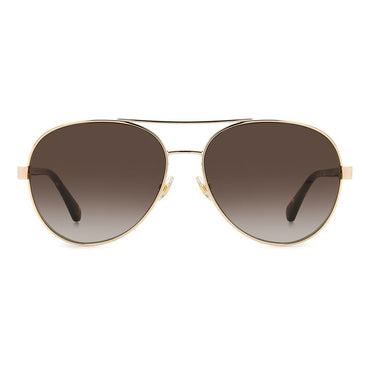 Kate Spade Gold Metal Sunglasses