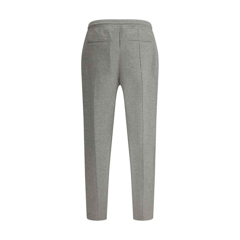 Brunello Cucinelli Sweatpants in cotton, cashmere, and silk.
