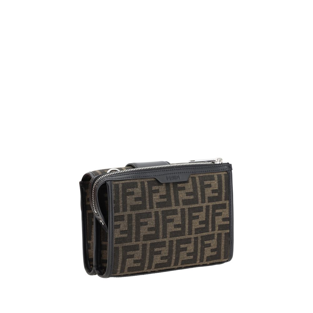 Fendi Double Baguette Shoulder Bag
