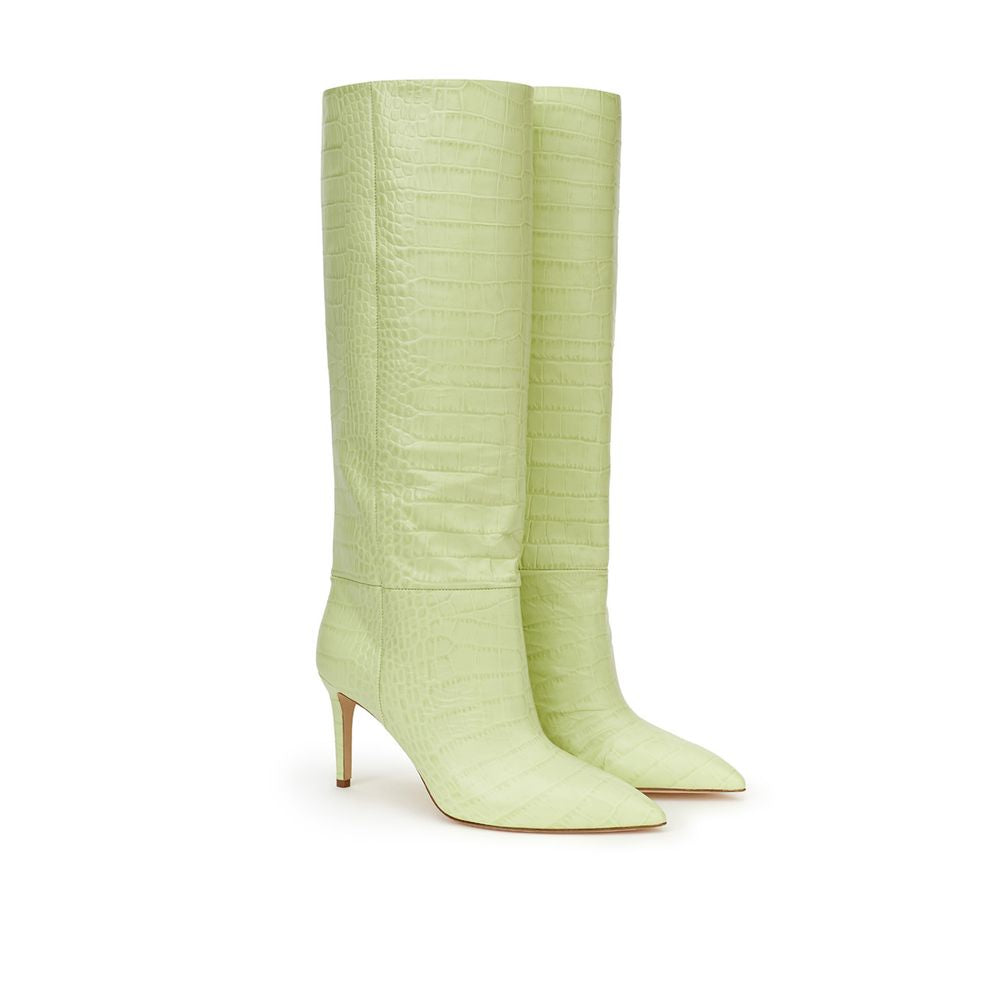 Paris Texas Green Leather Boot