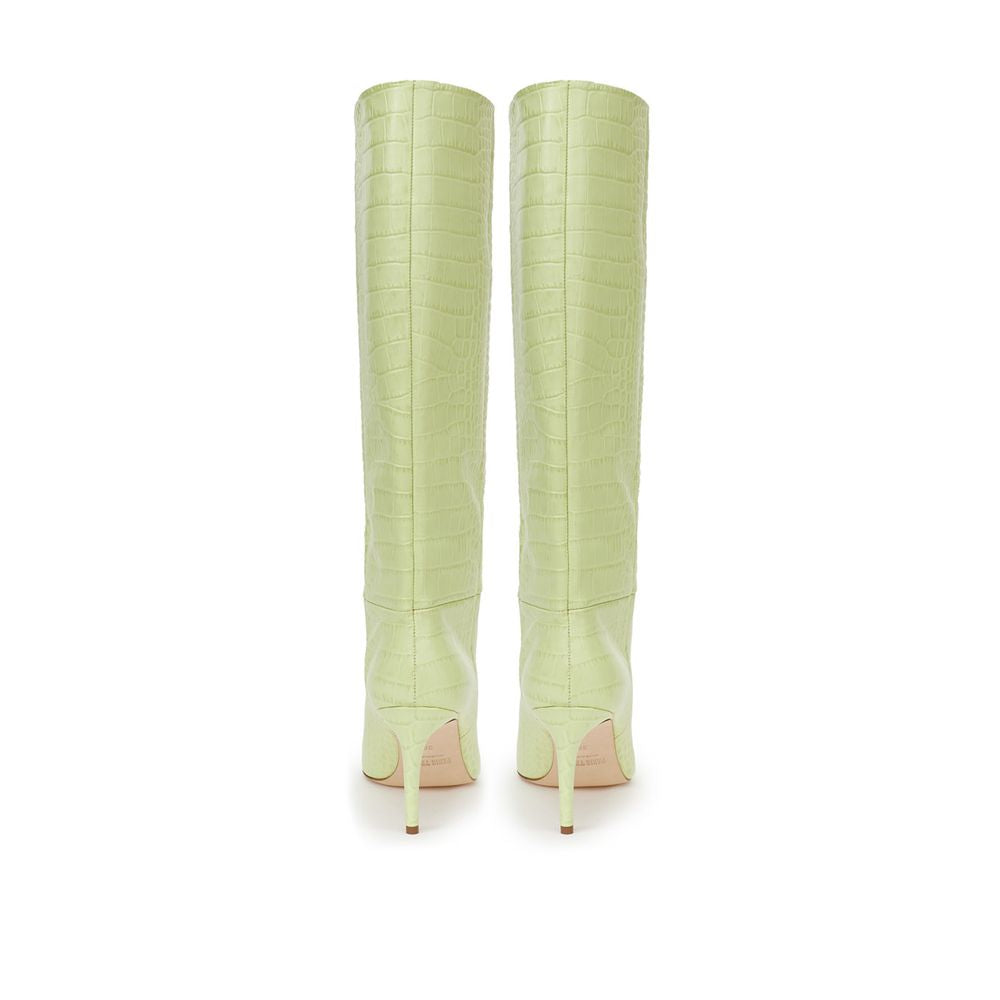 Paris Texas Green Leather Boot