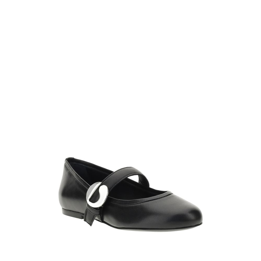 Coperni Leather Ballerinas