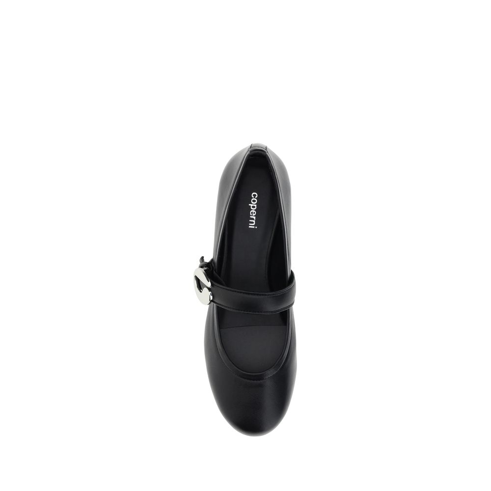 Coperni Leather Ballerinas