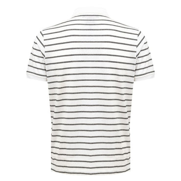 Dunhill White Cotton Polo Shirt