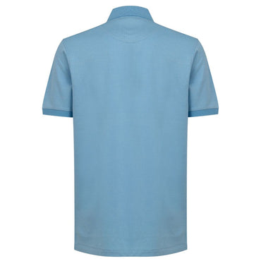 Dunhill Light Blue Cotton Polo Shirt