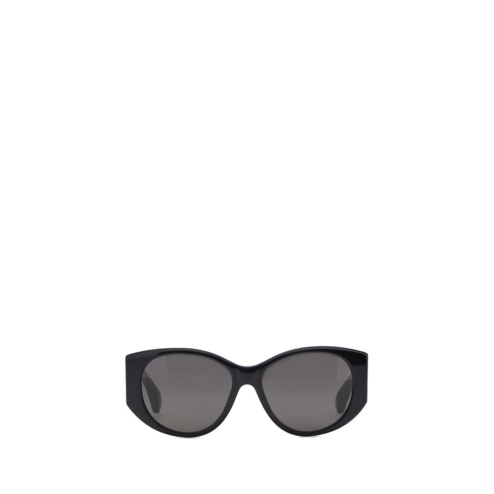 Balenciaga Logoed Sunglasses - black