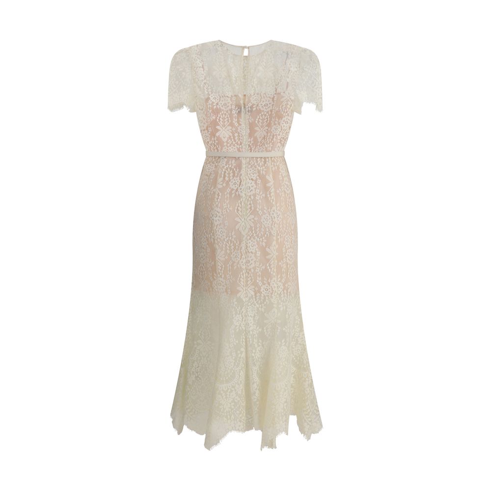 Self-Portrait Lace midi Dress