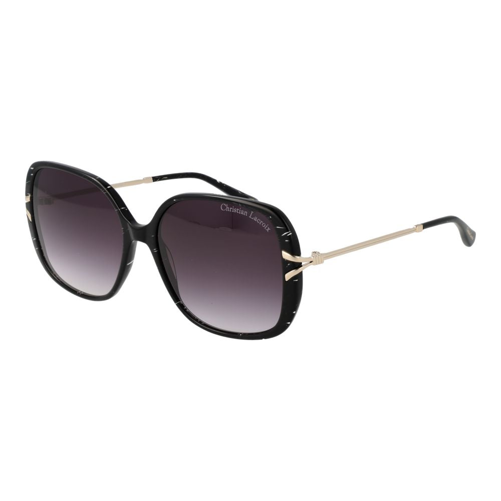 Christian Lacroix Black Women Sunglass