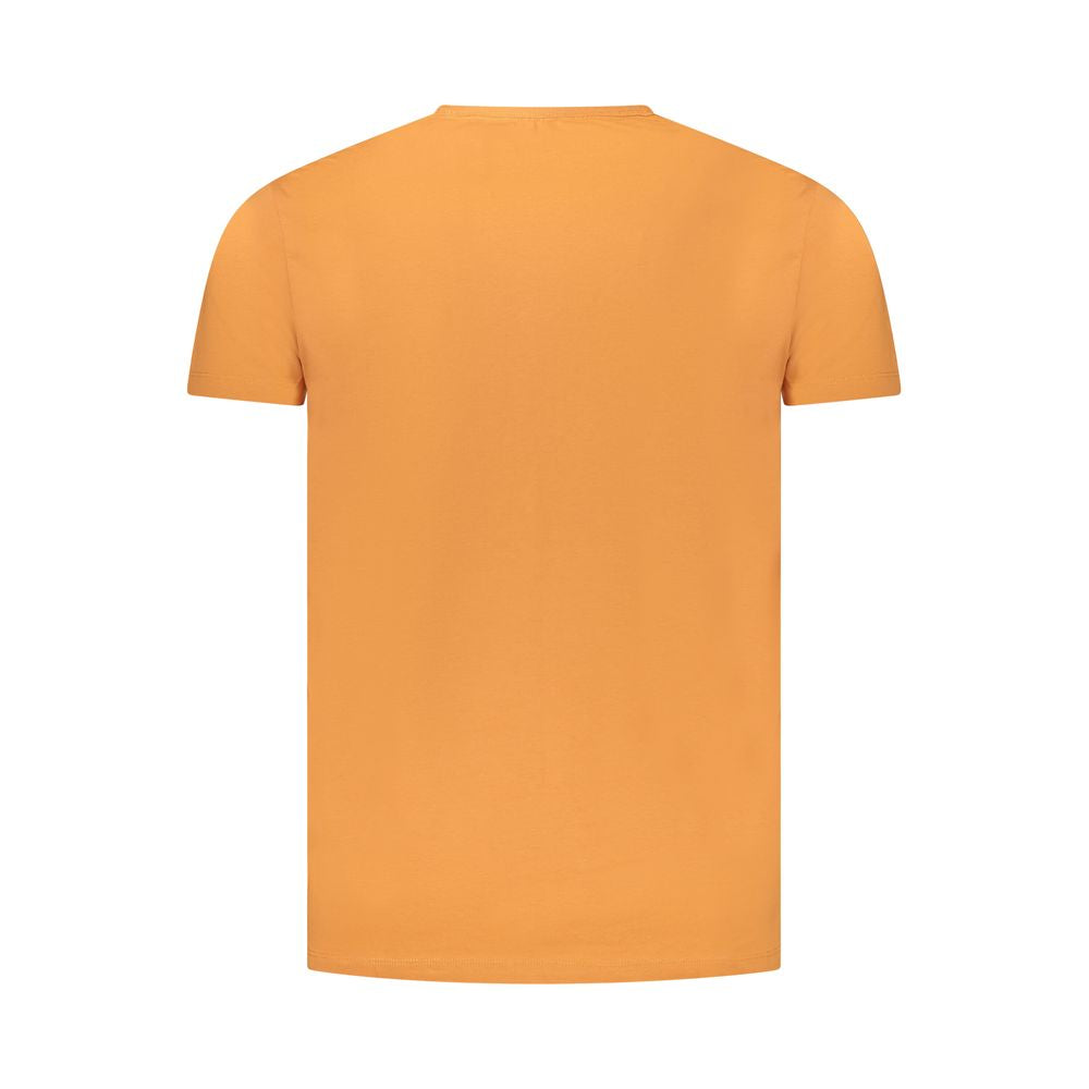 Pepe Jeans Orange Cotton Men T-Shirt