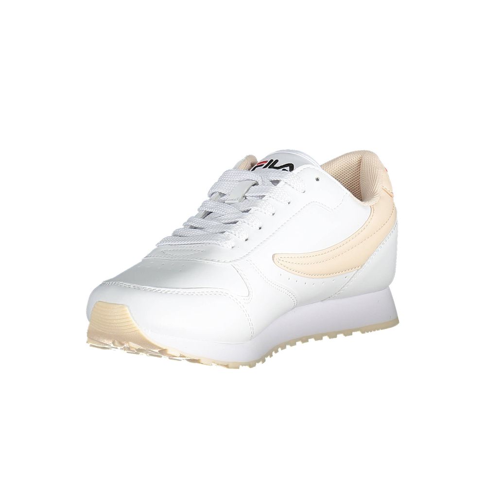 Fila White Synthetic Women Sneaker