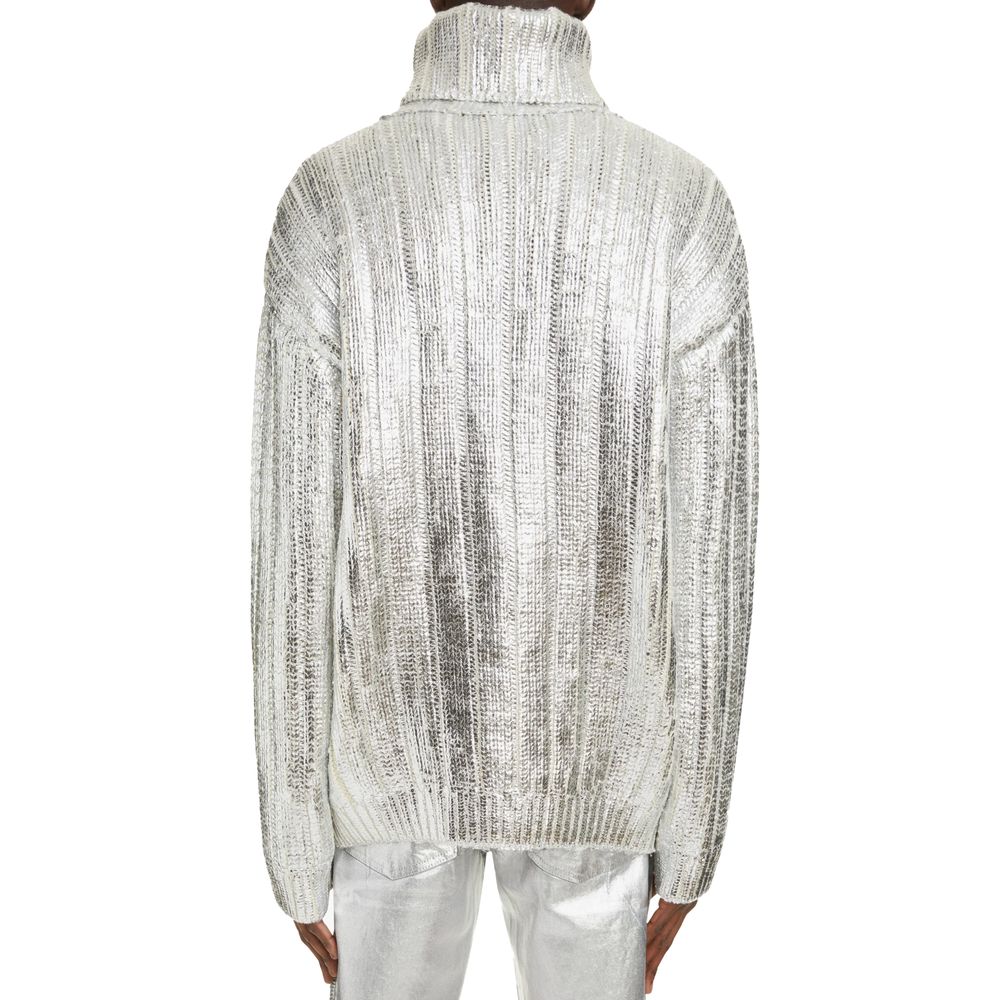 Balmain Brown Wool Sweater