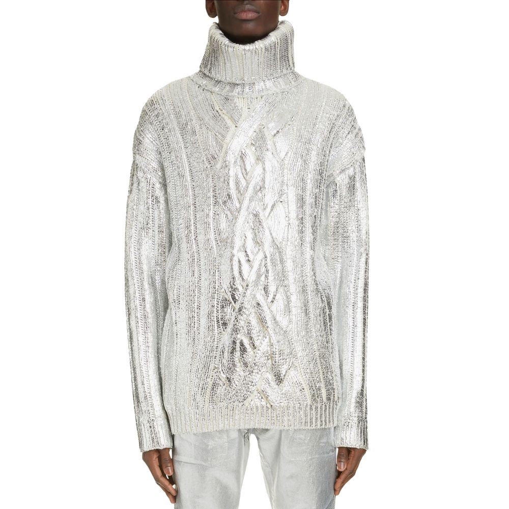 Balmain Brown Wool Sweater