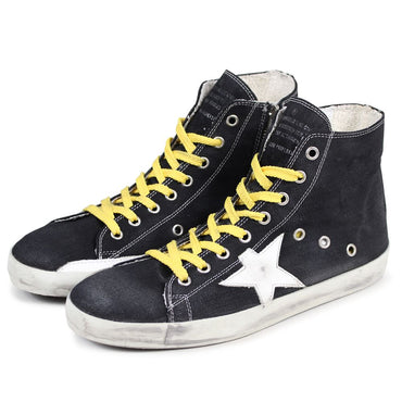 Golden Goose Black Canvas Sneaker
