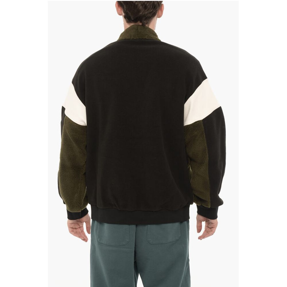 Ambush Fleeced Color Block KIMONO Sweatshirt