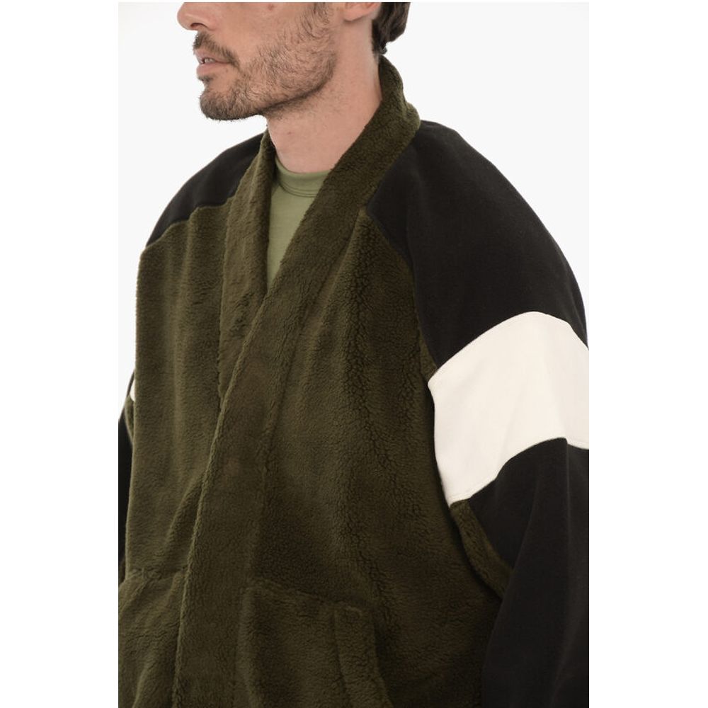 Ambush Fleeced Color Block KIMONO Sweatshirt