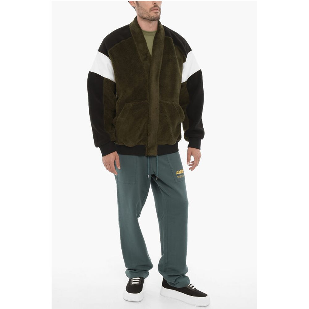 Ambush Fleeced Color Block KIMONO Sweatshirt