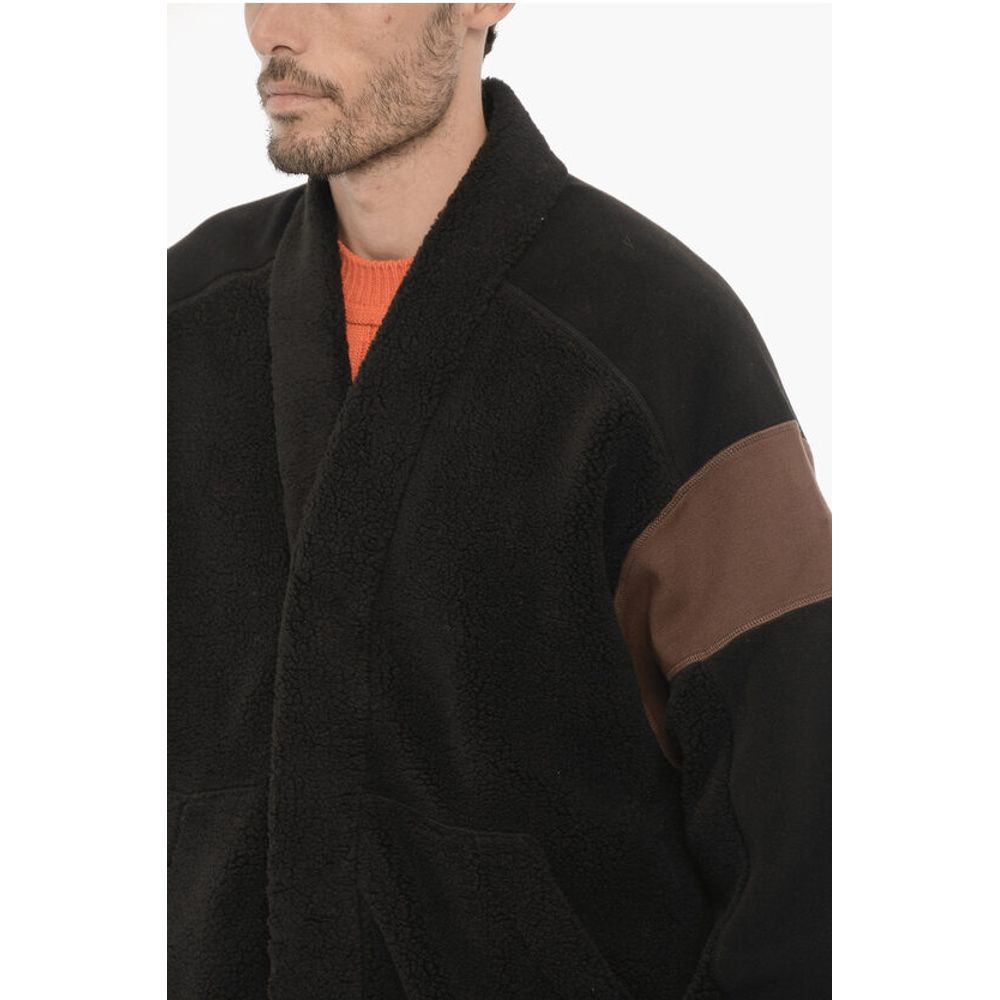 Ambush Fleeced Two-Tone KIMONO Sweatshirt