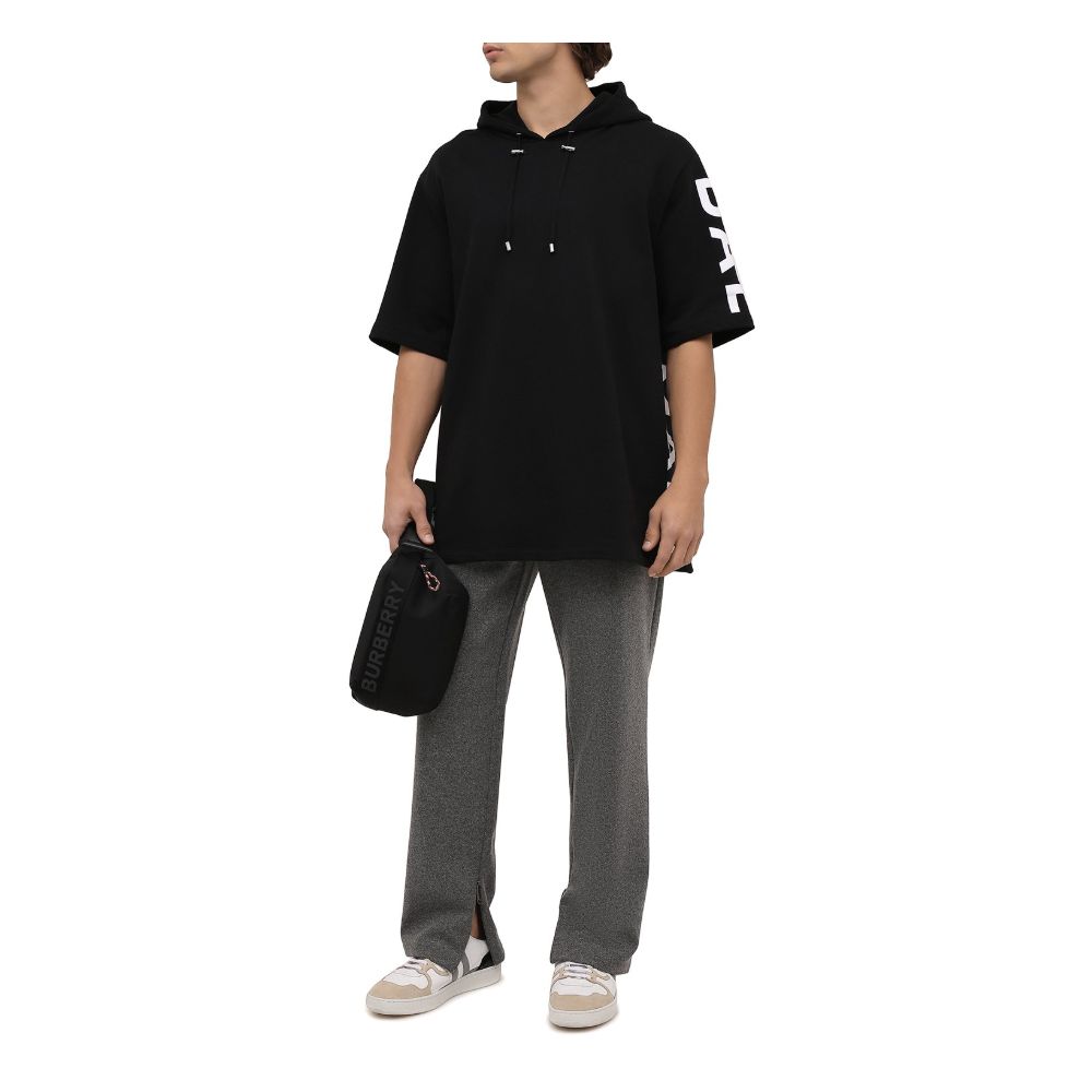 Balmain Black Cotton Sweater