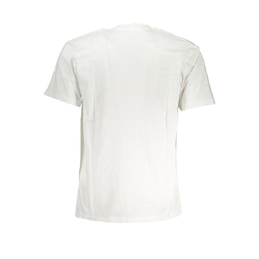 Vans White Cotton Men T-Shirt